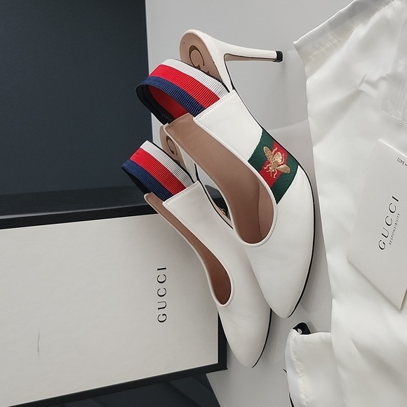 Gucci Malaga Kid Pumps - 38/8 US - Picture 4 of 16